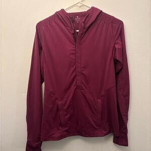 Athleta Magenta Zip-Up Jacket Size Small